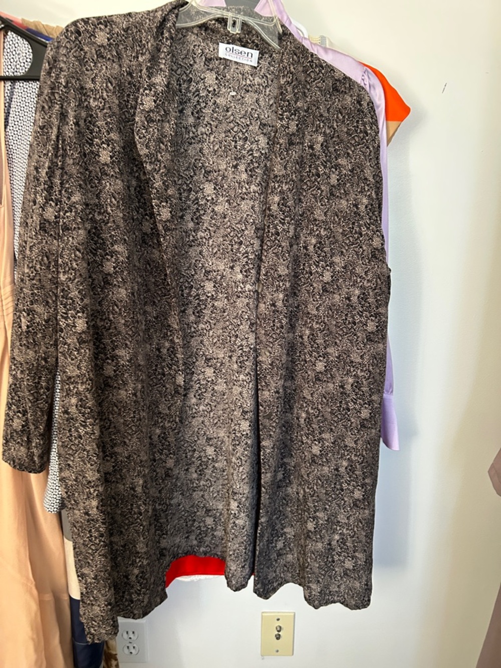 Olsen Large Silk Duster